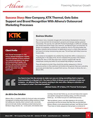 Case Study Sales Support