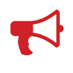 Loudspeaker brand recognition icon Loudspeaker brand recognition icon