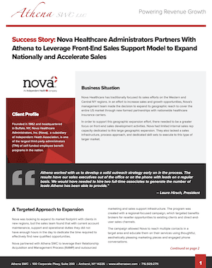 nova healthcare administrators case study